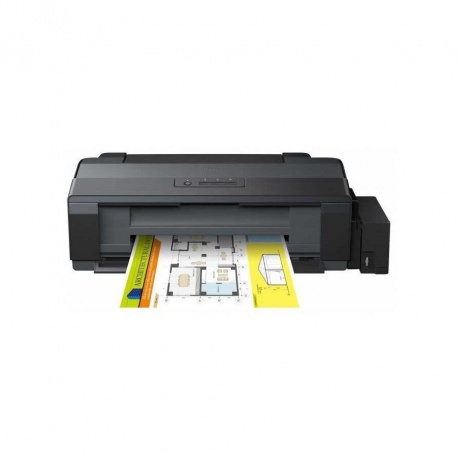 Принтер струйный Epson L1300 (C11CD81402) A3 USB черный - фото 1