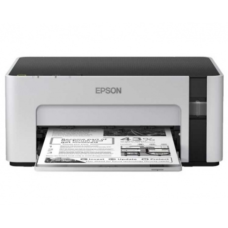 Принтер струйный Epson M1100 (C11CG95405) A4 USB серый/черный - фото 5