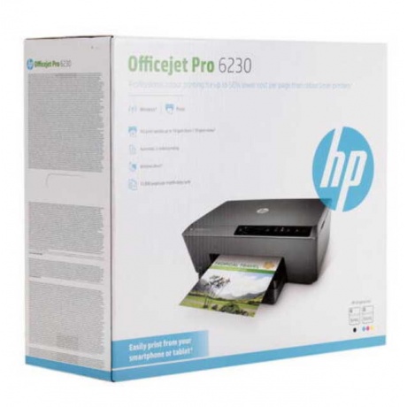 Принтер струйный HP Officejet Pro 6230 (E3E03A) A4 Duplex WiFi USB RJ-45 черный - фото 9