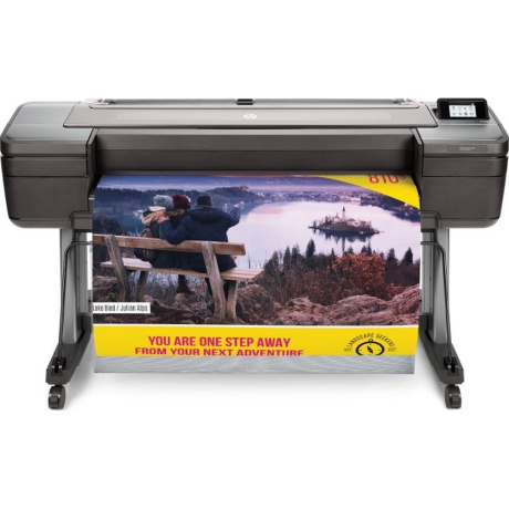 Широкоформатный принтер HP DesignJet Z6 PS (44",6 colors, pigment ink, 2400x1200dpi,128 Gb(virtual),500 Gb HDD, GigEth/host USB type-A,stand,single sheet and roll feed,autocutter, PS, 1y warr)