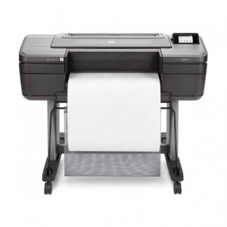 Широкоформатный принтер HP DesignJet Z9+ PS (44&quot;,9 colors, pigment ink, 2400x1200dpi,128 Gb(virtual),500 Gb HDD, GigEth/host USB type-A,stand,single sheet and roll feed,autocutter, PS, 1y warr) - фото 4
