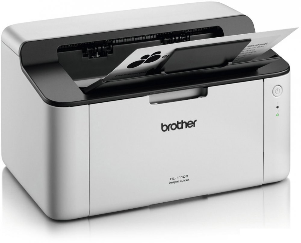 Принтер Brother HL-1110R, цвет черный HL1110R1 - фото 1