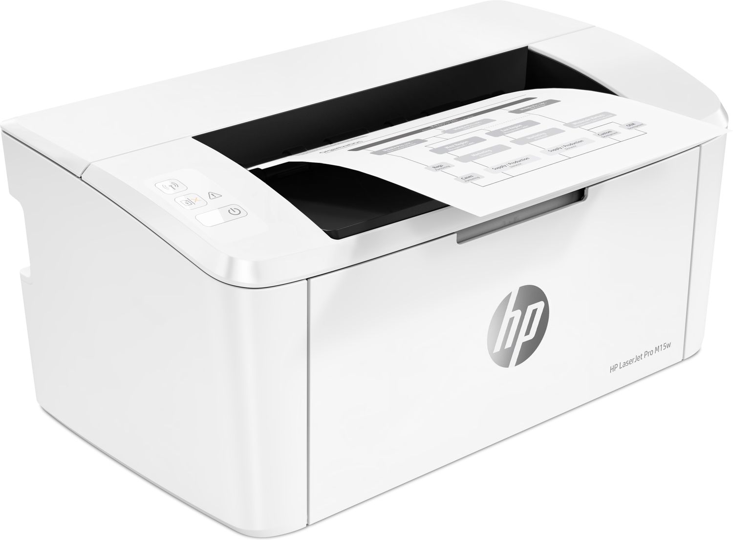 Принтер HP LaserJet Pro M15w, цвет черный W2G51A - фото 1