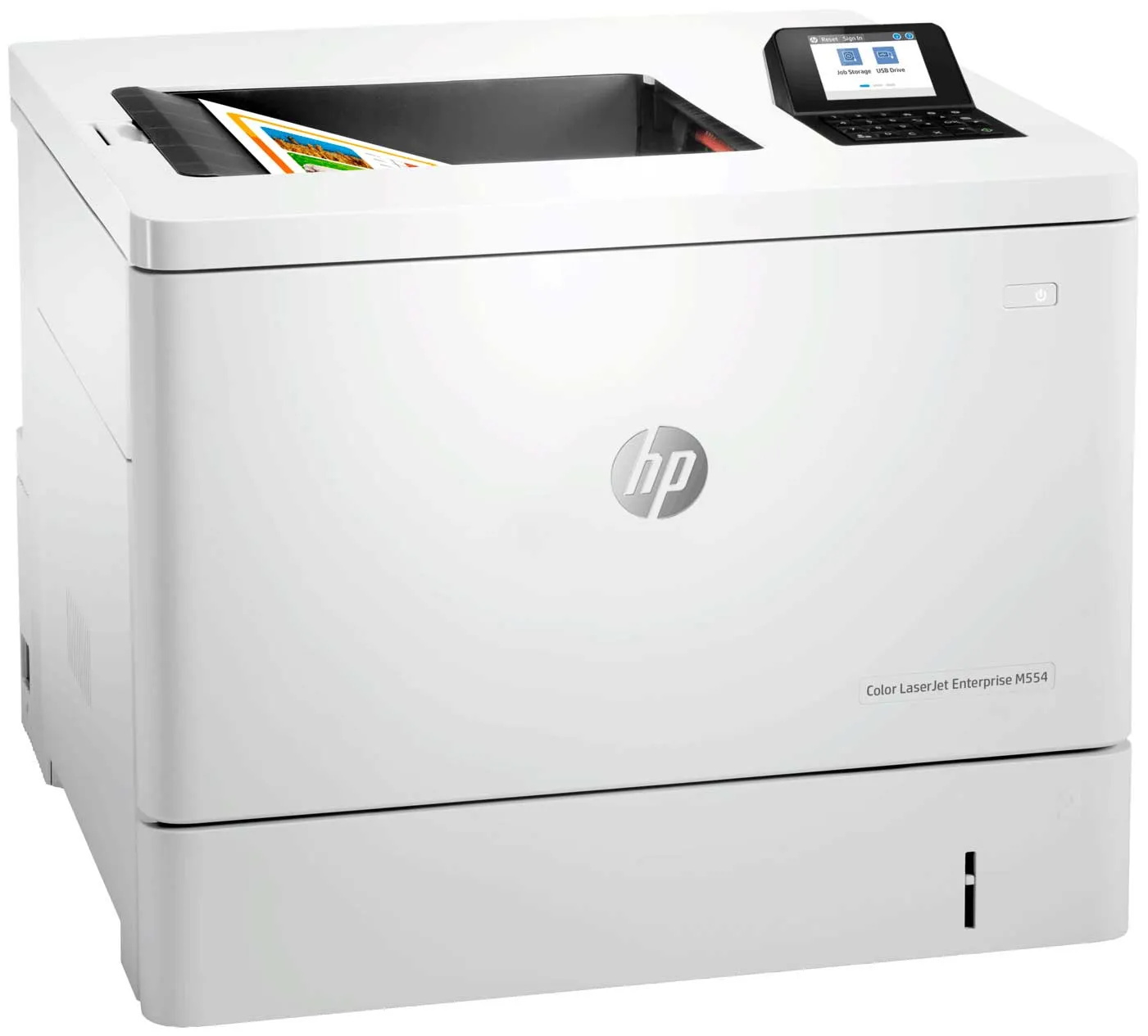 Принтер лазерный HP Color LaserJet Enterprise M554dn (7ZU81A) - фото 3