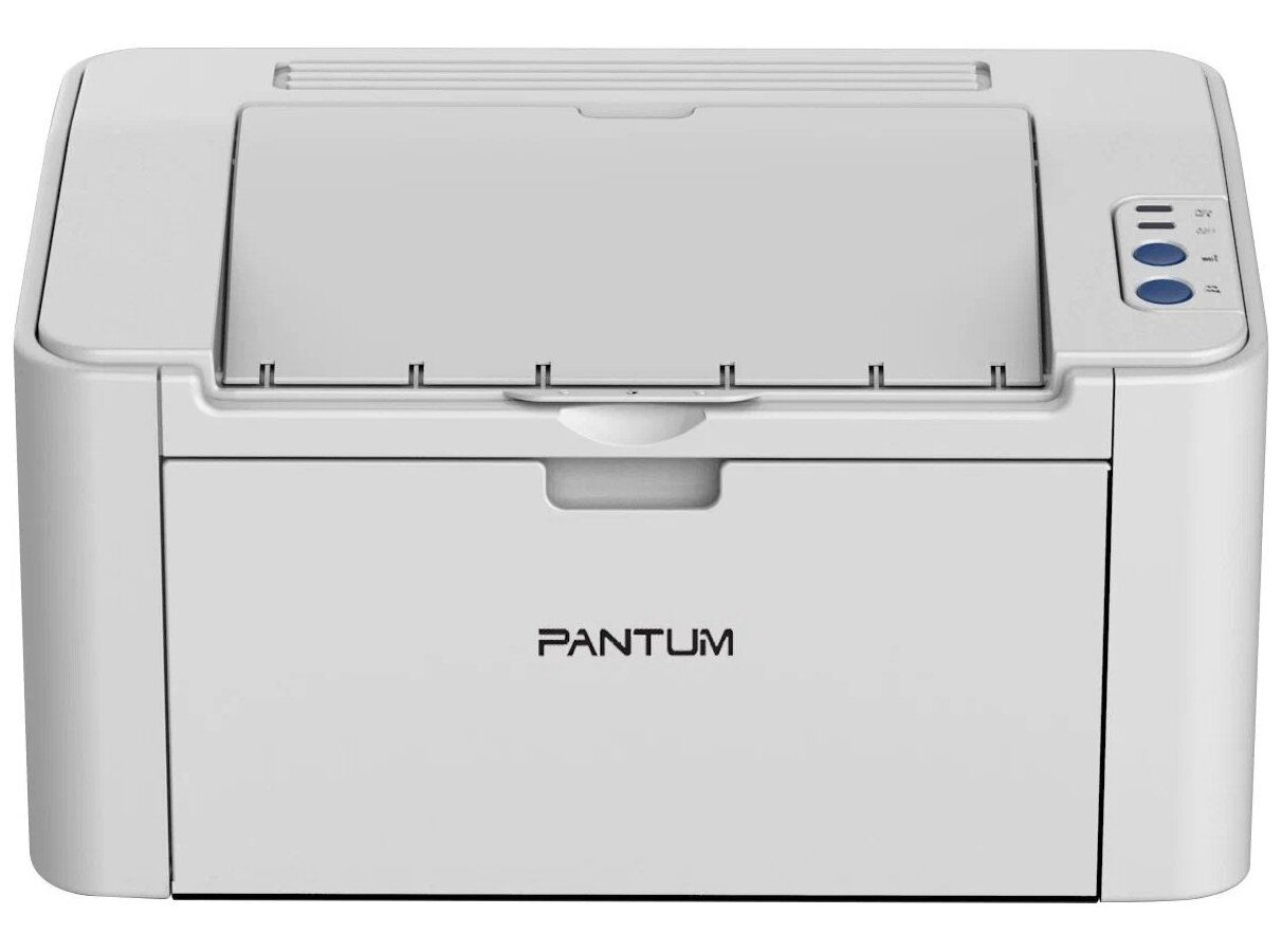 Принтер лазерный Pantum P2506W A4 белый принтер лазерный pantum p3020d a4 duplex