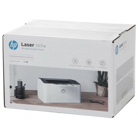 Принтер HP Laser M107w 4ZB78A 193015506459 - фото 19