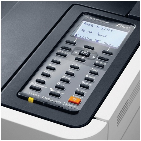 Принтер лазерный Kyocera Ecosys P7240cdn (1102TX3NL1) A4 Duplex Net белый - фото 6