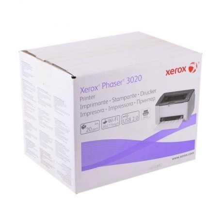 Принтер лазерный Xerox Phaser 3020v_bi A4 WiFi белый - фото 7