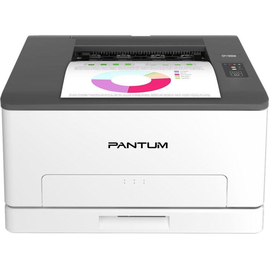 цена Принтер лазерный Pantum CP1100DW A4 Duplex Net WiFi белый