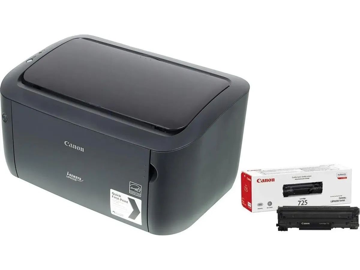 Принтер лазерный Canon i-Sensys LBP6030B bundle A4 черный (в комплекте: + картридж) - фото 1