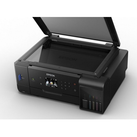 МФУ струйный Epson L7160 (C11CG15404) A4 Duplex Net WiFi USB RJ-45 черный - фото 4
