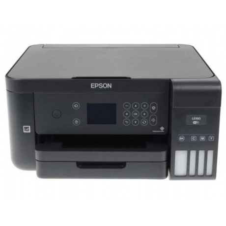 МФУ струйный Epson L6160 (C11CG21404) A4 Duplex Net WiFi USB RJ-45 черный - фото 3