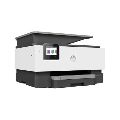 МФУ струйное HP Officejet Pro 9010 AiO (3UK83B) белый/серый - фото 2