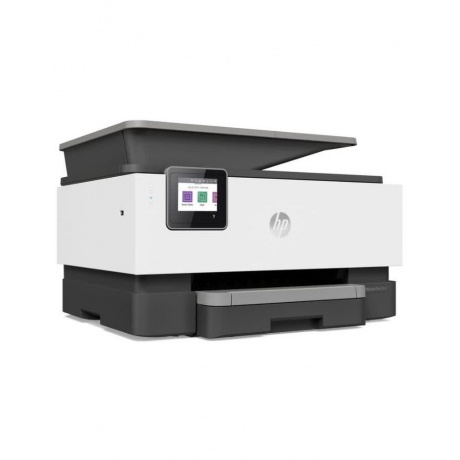 МФУ струйное HP Officejet Pro 9010 AiO (3UK83B) белый/серый - фото 5