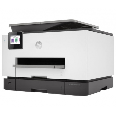 МФУ струйное HP Officejet Pro 9020 AiO (1MR78B) белый/серый - фото 1