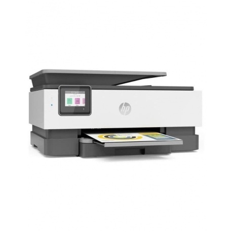 МФУ струйное HP OfficeJet 8023 (1KR64B) черный/белый - фото 5