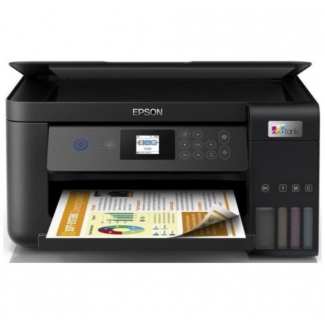 МФУ струйный Epson L4260 A4 Duplex WiFi USB черный - фото 3