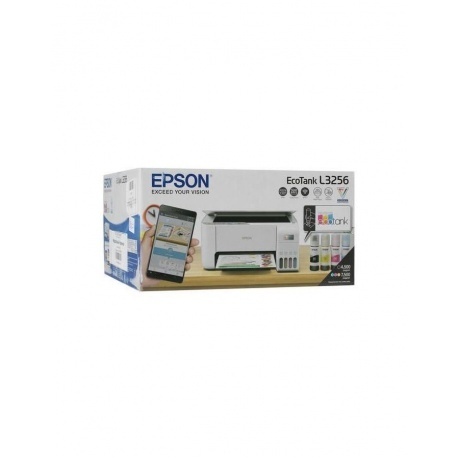 МФУ струйный Epson L3256 A4 WiFi USB белый - фото 10