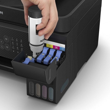 МФУ струйный Epson L5290 (C11CJ65512/C11CJ65409) A4 WiFi черный - фото 3