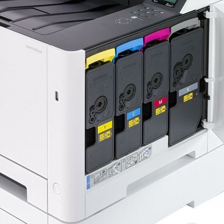 Принтер Kyocera P5026 cdw цв., А4, 26 стр./мин., 300 л., дуплекс, USB 2.0., Ethernet, Wi-Fi - фото 4