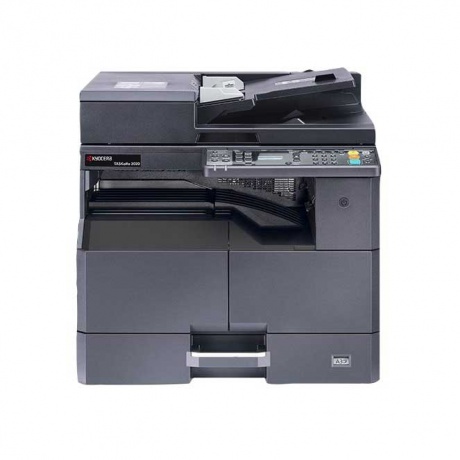 Лазерный копир-принтер-сканер Kyocera TASKalfa 2020 (A3, 20/10 ppm А4/А3, 600 dpi, 256 Mb, USB 2.0, б/крышки, тонер) - фото 1
