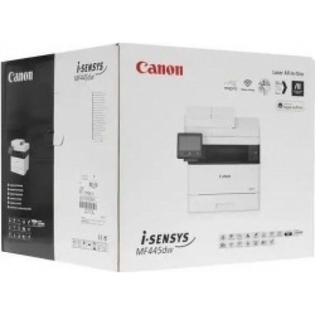МФУ лазерный Canon i-Sensys MF455dw (5161C006) A4 Duplex WiFi белый/черный - фото 10