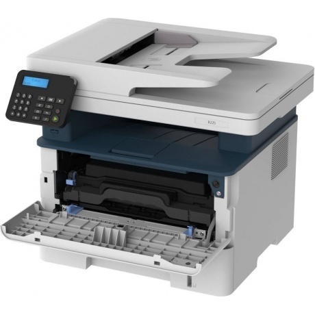 МФУ лазерный Xerox WorkCentre B225DNI (B225V_DNI) A4 Duplex Net WiFi белый/синий - фото 5