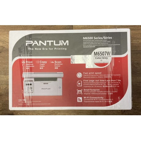 МФУ лазерное Pantum M6507W серый состояние хорошее - фото 7