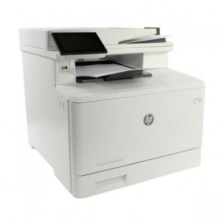 МФУ HP Color LaserJet Enterprise MFP M480f Printer/Scanner/Copier/Fax, A4, 600x600 dpi, 27(27)ppm, 2Gb, 800 Mhz, 2trays 50+250,ADF50, Duplex, USB/GigEth, Duty cycle - 55 000 - фото 6
