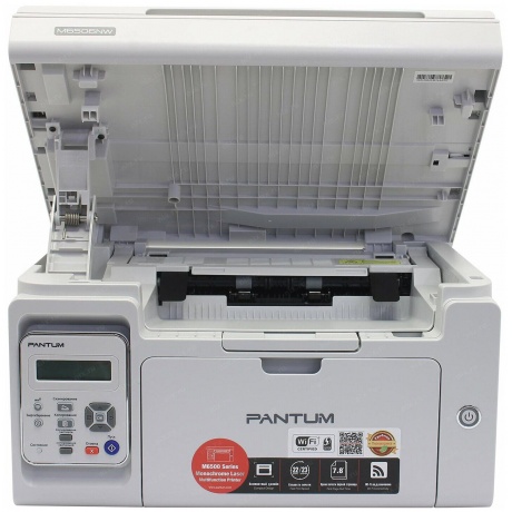 МФУ лазерный Pantum M6506NW серый (A4, принтер/сканер/копир, 1200dpi, 22ppm, 128Mb, WiFi, Lan, USB) (M6506NW) - фото 2