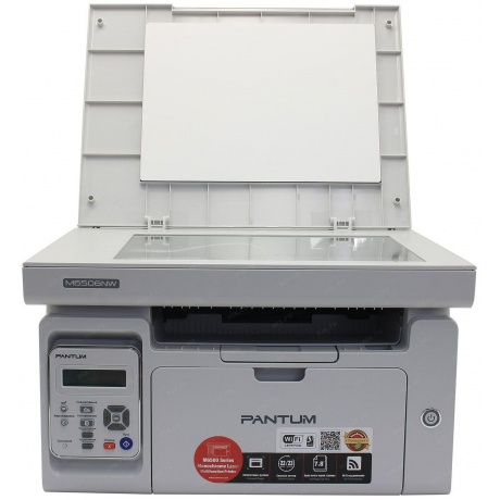 МФУ лазерный Pantum M6506NW серый (A4, принтер/сканер/копир, 1200dpi, 22ppm, 128Mb, WiFi, Lan, USB) (M6506NW) - фото 11