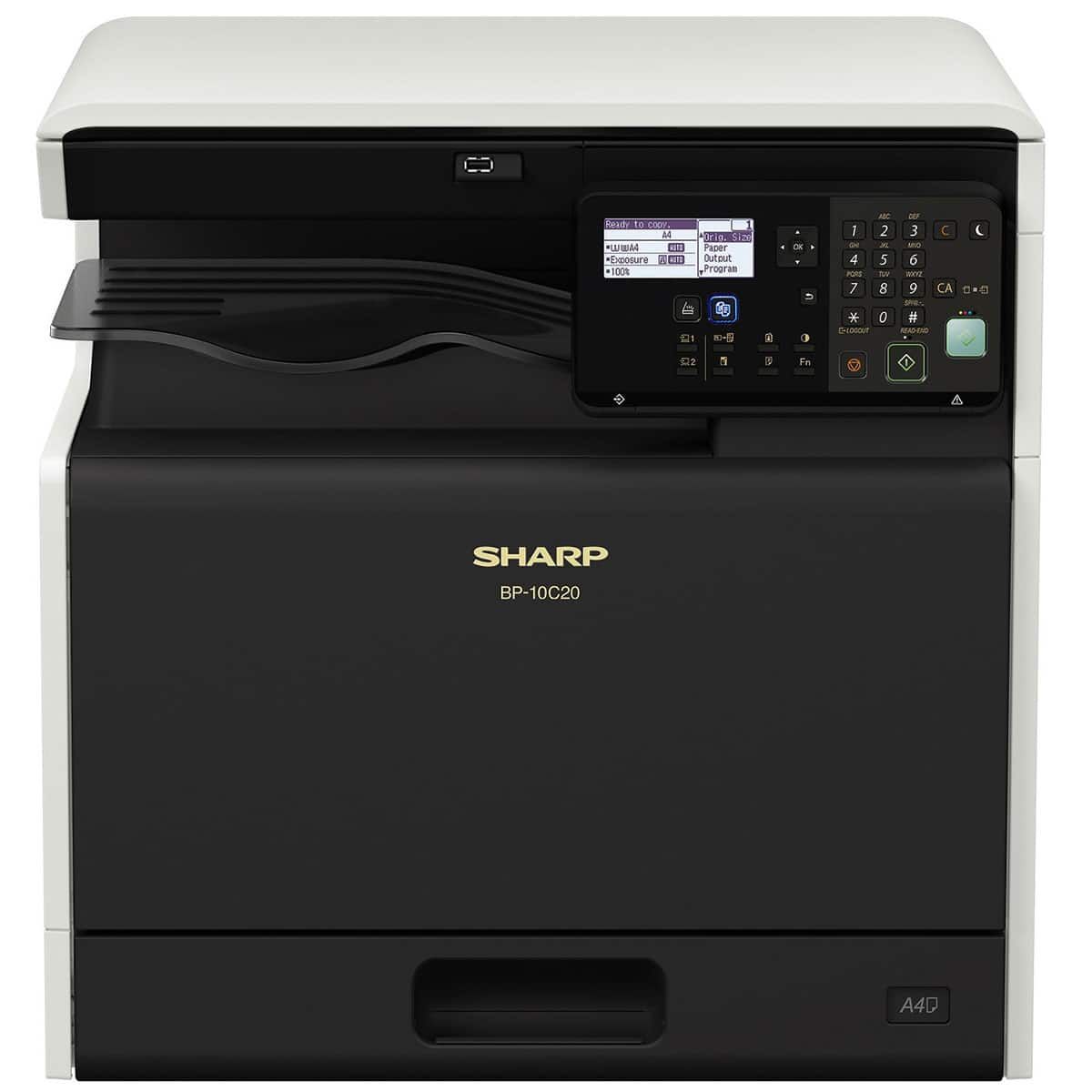 МФУ SHARP BP-10C20T A3, 20 коп/мин, принтер, сканер, копир, дуплекс, сетевой