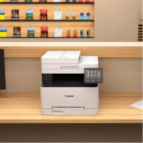 МФУ Canon i-SENSYS MF657Cdw цвет А4/ 21 стр./мин/ дуплекс/однопрох. АПД/факс/ Ethernet/ Wi-Fi/ тонер ( 5158C004 с факсом) - фото 5