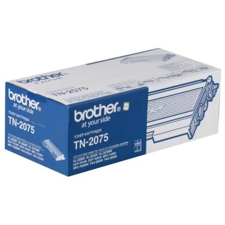 

Картридж Brother TN2075 для Brother HL2030/2040/2070/2920/DCP7010/7025/MFC7420/7820, черный