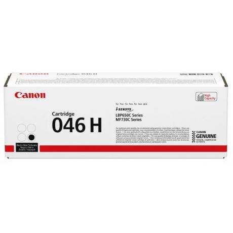 Картридж Canon 046HBK (1254C002) для Canon i-SENSYS LBP650/MF730, черный - фото 1