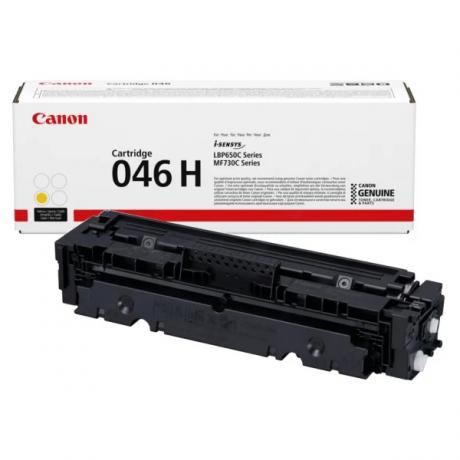 Картридж Canon 046HY (1251C002) для Canon i-SENSYS LBP650/MF730, желтый - фото 1