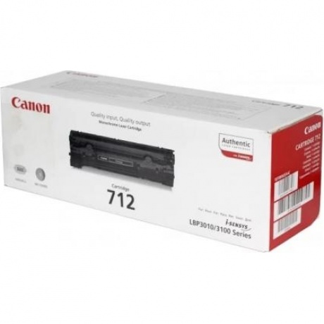 Картридж Canon 712 (1870B002) для Canon LBP-3010/3020, черный - фото 2