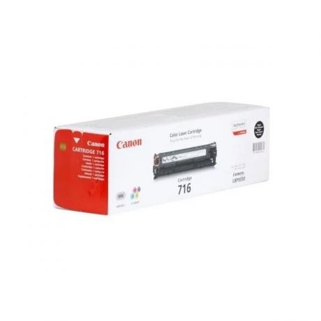 Картридж Canon 716BK (1980B002) для Canon LBP-5050, черный - фото 2