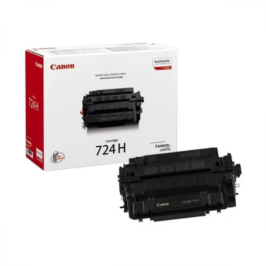 Картридж Canon 724H (3482B002) для Canon LBP-6750Dn, черный картридж canon 039hbk 0288c001 для canon lbp 351 черный