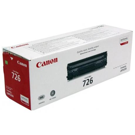 Картридж Canon 726 (3483B002) для Canon LBP-6200d, черный - фото 2