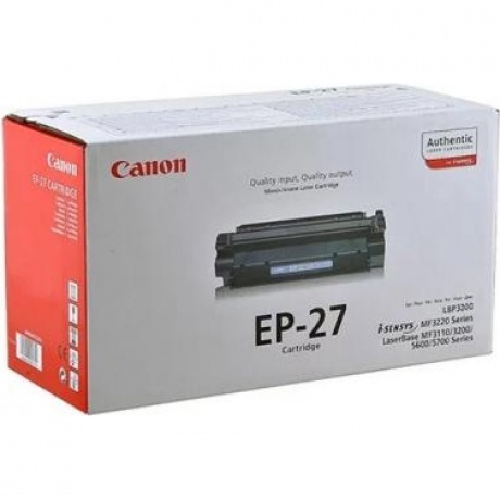 Картридж Canon EP-27 (8489A002) для Canon LBP-3200, черный - фото 4