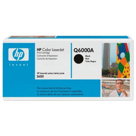 Картридж HP 124A Q6000A для HP 1600/2600n/2605/CM1015/1017, черный - фото 1