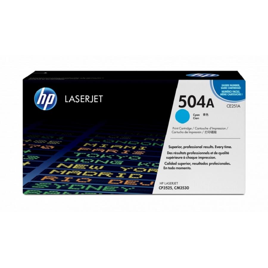 Картридж HP CE251A для HP CM3530/CP3525, голубой картридж galaprint 45807120 для принтеров oki b412 b432 mb472 mb492 b512 mb562 7000 копий