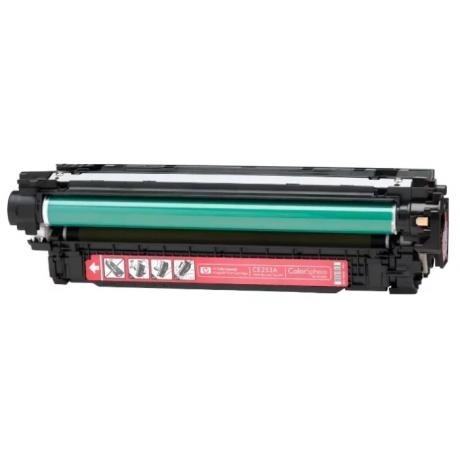 Картридж HP CE253A для HP CM3530/CP3525, пурпурный - фото 2