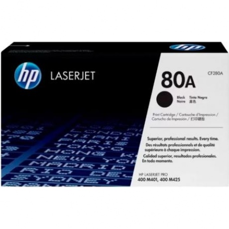 Картридж HP CF280A для HP LJ Pro M401/M425, черный