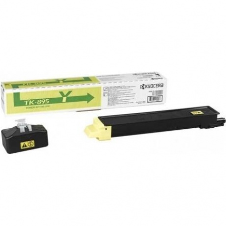 Картридж Kyocera TK-895Y (1T02K0ANL0) для Kyocera FS-C8020/C8025, желтый
