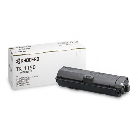 

Картридж Kyocera TK-1150 для Kyocera P2235dn/P2235dw/M2135dn/M2635dn/M2635dw/M2735dw, черный