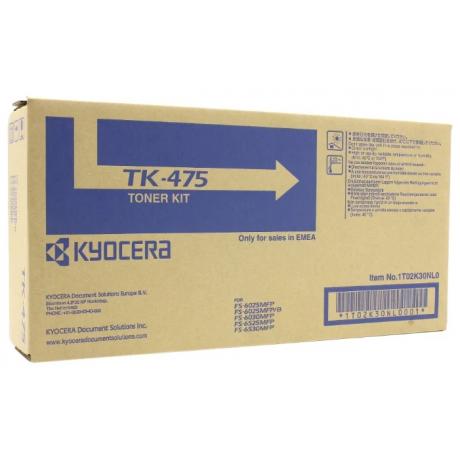 Картридж Kyocera TK-475 для Kyocera FS-6025/6025/6030/6525/6530, черный - фото 1