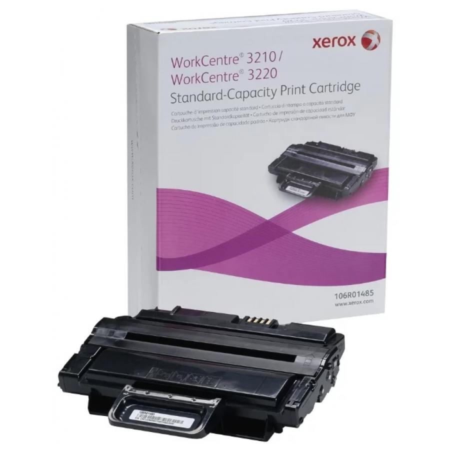 Картридж Xerox 106R01485 для Xerox WC 3210/3220, черный тонер картридж 7q 106r01487 для xerox wc 3210 wc 3220 чёрный 4100 стр