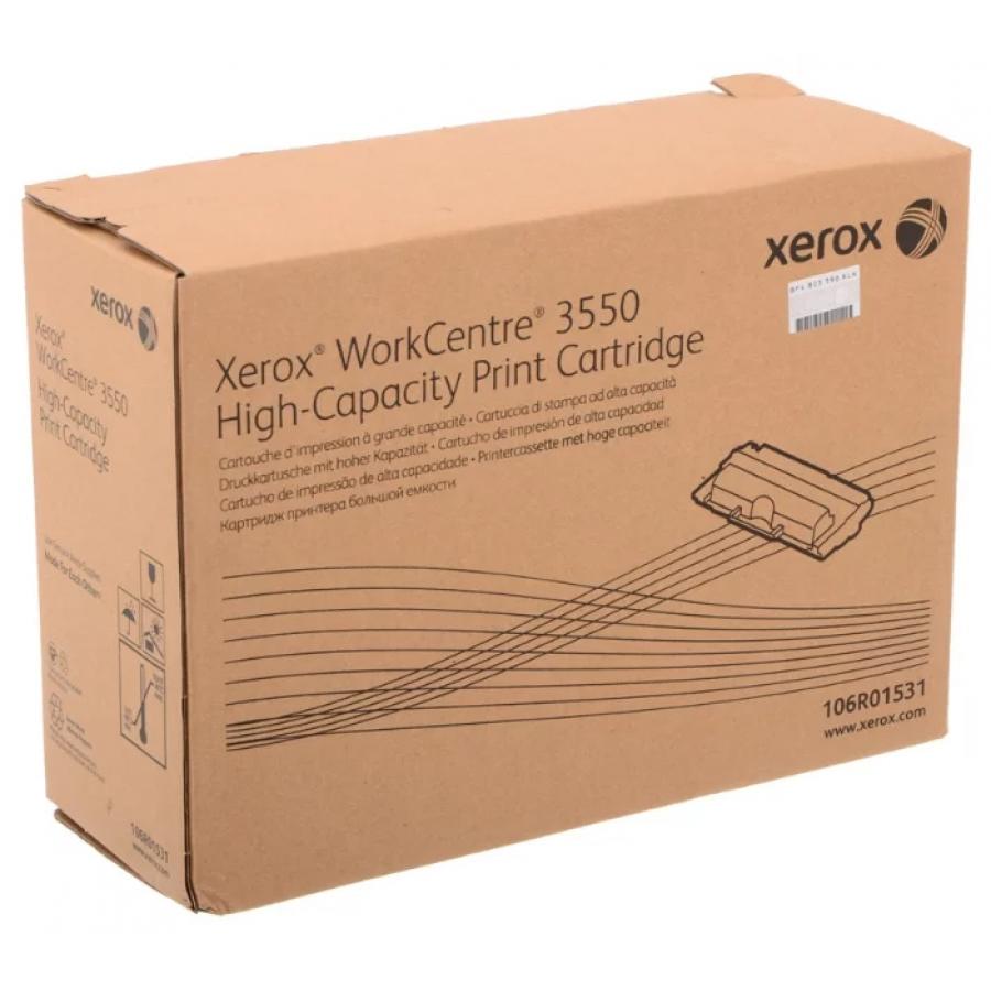 Картридж Xerox 106R01531 для Xerox WC 3550, черный тефлоновый вал cet cet4305 для xerox wc pro 123128133 wc 532553305335